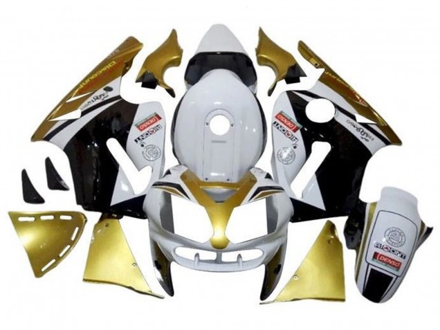Comprar Carenados Moto Kawasaki ZX12R 2000-2001 - Blanco Oro Negro