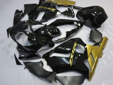 Comprar Carenados Moto Kawasaki ZX12R 2002-2006 - Negro Brillante Oro