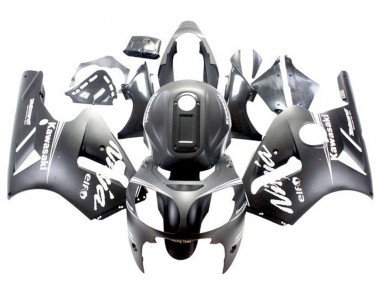 Comprar Carenados Moto Kawasaki ZX12R 2002-2006 - Negro Mate Blanco