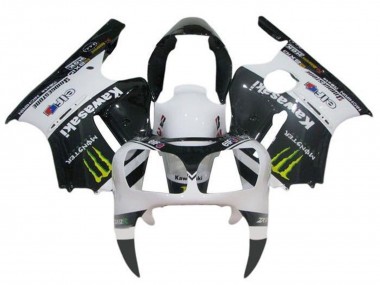 Comprar Carenados Moto Kawasaki ZX12R 2002-2006 - Blanco Negro Amarillo Monstruo