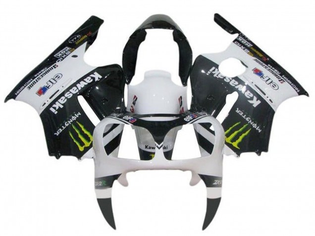 Comprar Carenados Moto Kawasaki ZX12R 2002-2006 - Blanco Negro Amarillo Monstruo