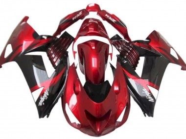 Comprar Carenados Moto Kawasaki ZX14R ZZR1400 2012-2024 - Rojo Negro Brillante Blanco Ninja