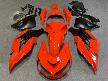 Comprar Carenados Moto Kawasaki ZX14R ZZR1400 2012-2024 - Rojo Negro Mate