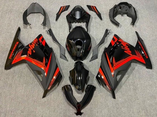 Comprar Carenados Moto Kawasaki EX300 2013-2024 - Negro Brillante Negro Mate Rojo