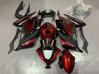 Comprar Carenados Moto Kawasaki EX300 2013-2017 - Rojo Negro Blanco