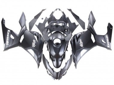 Comprar Carenados Moto Kawasaki Ninja 400 2018-2024 - Negro Mate Blanco Calcomanías