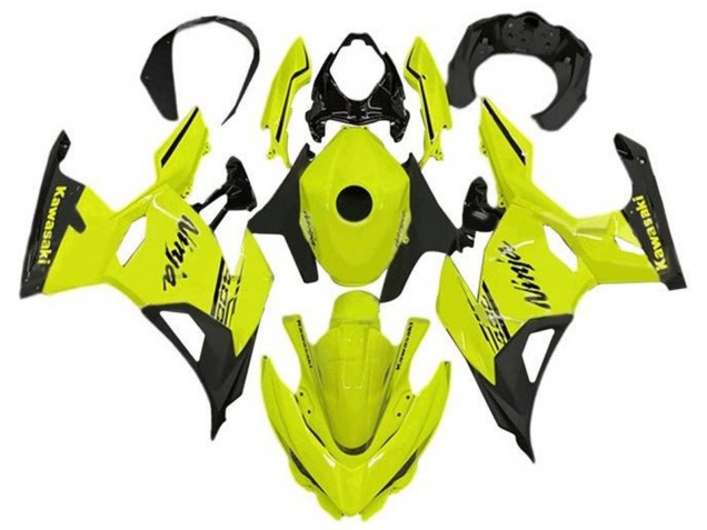 Comprar Carenados Moto Kawasaki Ninja 400 2018-2024 - Neon Amarillo Negro