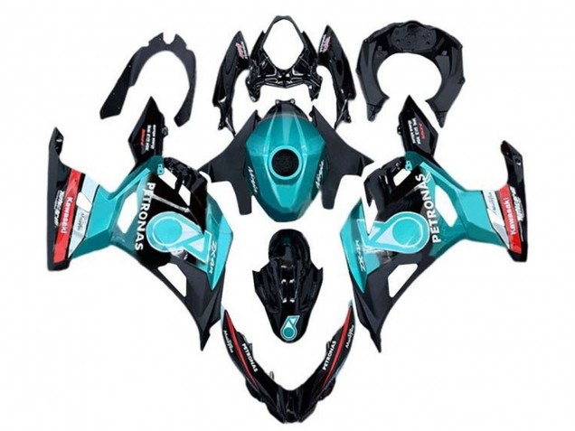 Comprar Carenados Moto Kawasaki Ninja 400 2018-2024 - Azul Claro Rojo Negro Petronas