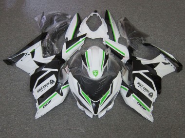 Comprar Carenados Moto Kawasaki Ninja 400 2018-2024 - Blanco Verde Negro Trick Star