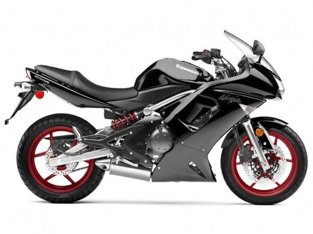 Comprar Carenados Moto Kawasaki Ninja 650 EX650 2006-2008 - Negro Brillante Negro Mate