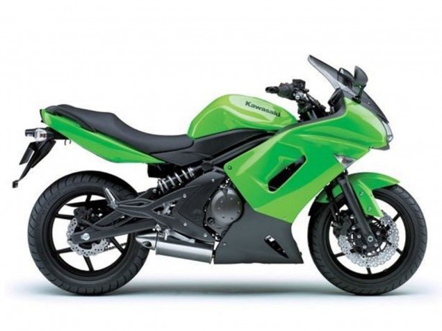 Comprar Carenados Moto Kawasaki Ninja 650 EX650 2006-2008 - Verde Negro Mate