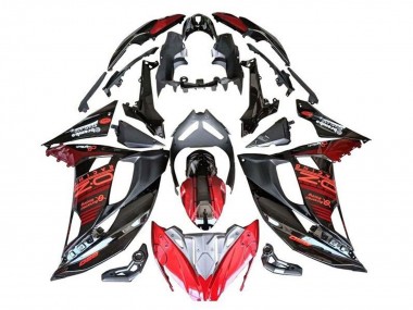 Comprar Carenados Moto Kawasaki Ninja 650 EX650 2017-2019 - Rojo Negro Plata