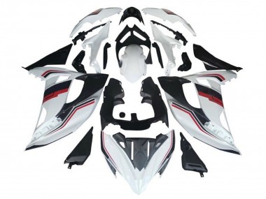 Comprar Carenados Moto Kawasaki Ninja 650 EX650 2017-2019 - Blanco Rojo Negro Raya