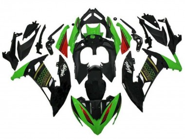 Comprar Carenados Moto Kawasaki Ninja 650 EX650 2017-2019 - Verde Negro Rojo Oro Honeycomb