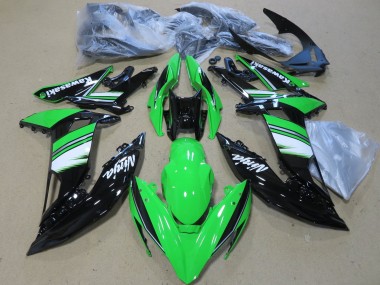 Comprar Carenados Moto Kawasaki Ninja 650 EX650 2017-2019 - Verde Blanco Negro Brillante