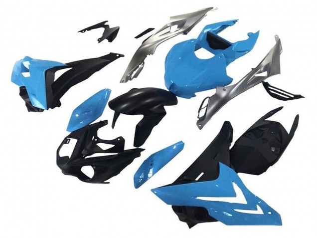 Comprar Carenados Moto BMW S1000R 2014-2016 - Azul Plata Negro Mate