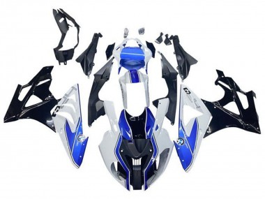 Comprar Carenados Moto BMW S1000RR 2009-2014 - Blanco Azul Negro Brillante HP