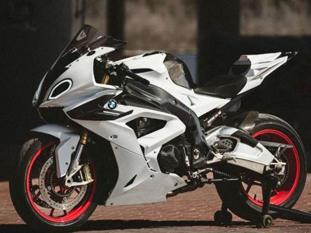 Comprar Carenados Moto BMW S1000RR 2015-2016 - Azul Púrpura Falso Falsificado FibraCarbono