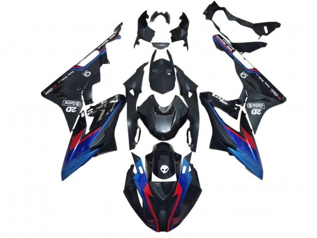 Comprar Carenados Moto BMW S1000RR 2015-2016 - Azul Rojo Negro Mate
