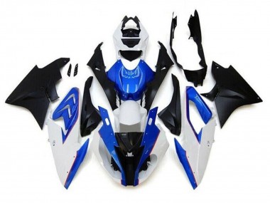 Comprar Carenados Moto BMW S1000RR 2017-2018 - Blanco Azul Negro Mate
