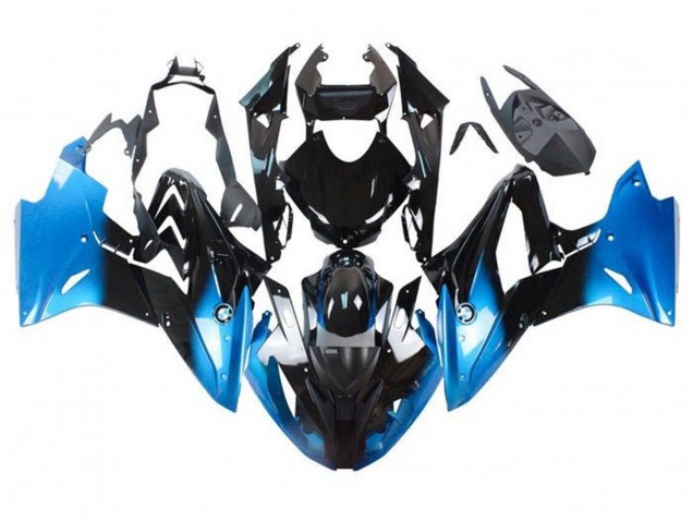 Comprar Carenados Moto BMW S1000RR 2017-2018 - Azul Negro Brillante Fade