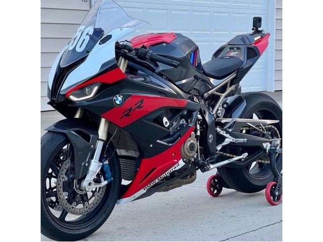 Comprar Carenados Moto BMW S1000RR 2019-2022 - Rojo Negro Blanco