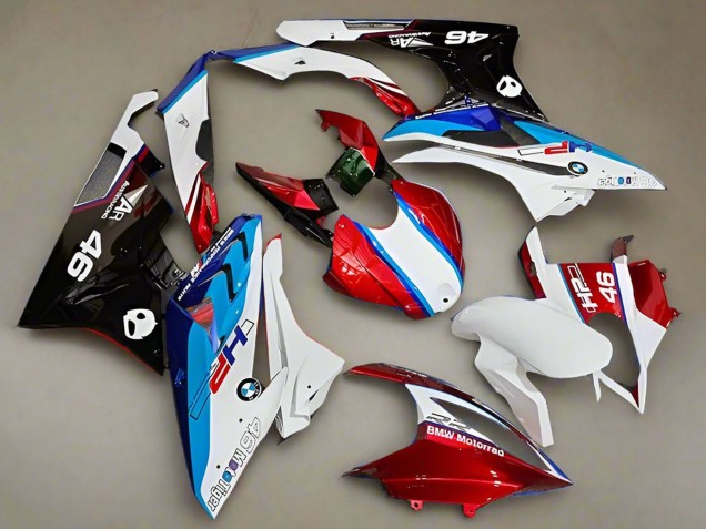 Comprar Carenados Moto BMW S1000RR 2019-2022 - Blanco Rojo Azul HP