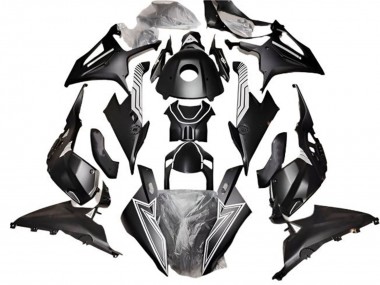 Comprar Carenados Moto BMW S1000RR 2019-2022 - Negro Mate Blanco Línea