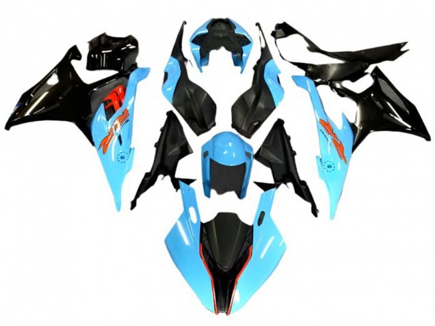 Comprar Carenados Moto BMW S1000RR 2019-2022 - Azul Claro Negro Rojo