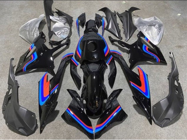 Comprar Carenados Moto BMW S1000RR 2019-2022 - Negro Doble Azul Rojo