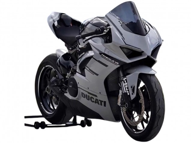 Comprar Carenados Moto Ducati Panigale V4 V4S 2018-2019 - Gris Negro