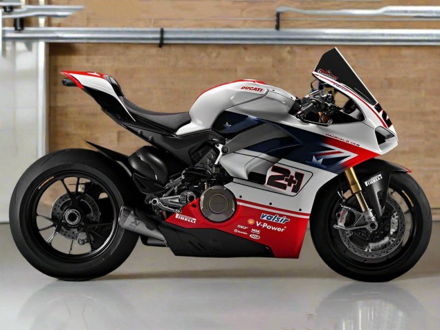 Comprar Carenados Moto Ducati Panigale V4 V4S 2018-2019 - Plata Rojo Negro
