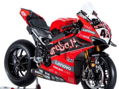 Comprar Carenados Moto Ducati Panigale V4 V4S 2018-2019 - Rojo Negro Blanco Aruba