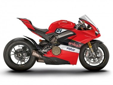 Comprar Carenados Moto Ducati Panigale V4 V4S 2018-2019 - Rojo Negro Blanco Valsir