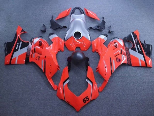 Comprar Carenados Moto Ducati Panigale V4 V4S 2020-2021 - Plata Rojo Negro Mate Raya 65