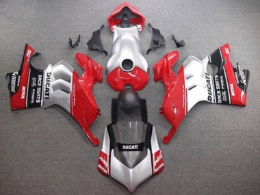 Comprar Carenados Moto Ducati Panigale V4 V4S 2020-2021 - Plata Rojo Negro Brillante