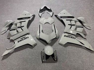 Comprar Carenados Moto Ducati Panigale V4 V4S 2020-2021 - Gris Negro Brillante