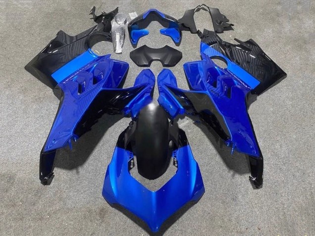 Comprar Carenados Moto Ducati Panigale V4 V4S 2020-2021 - Azul Negro Brillante