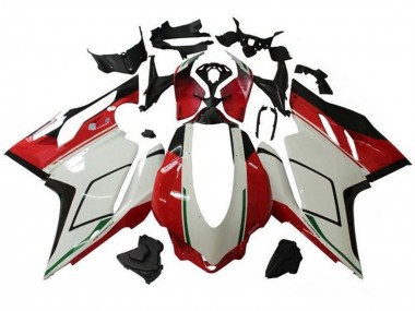 Comprar Carenados Moto Ducati 959/1299 2015-2020 - Blanco Rojo Verde Negro Brillante