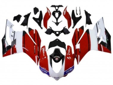 Comprar Carenados Moto Ducati 959/1299 2015-2020 - Blanco Rojo Azul Negro Brillante Unibat Flex-Box