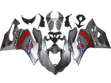 Comprar Carenados Moto Ducati Panigale 1199 2011-2014 - Plata Rojo Azul Martini