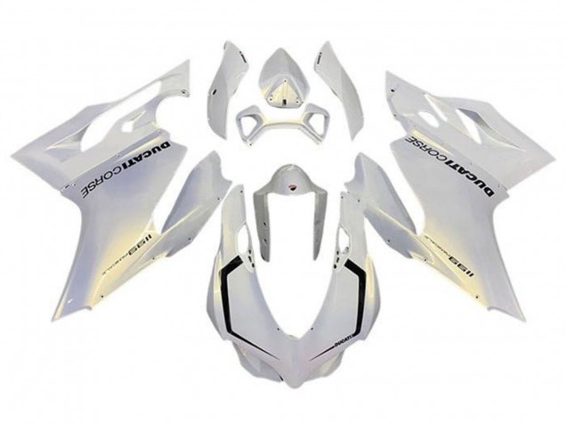 Comprar Carenados Moto Ducati Panigale 1199 2011-2014 - Blanco Perla Corse