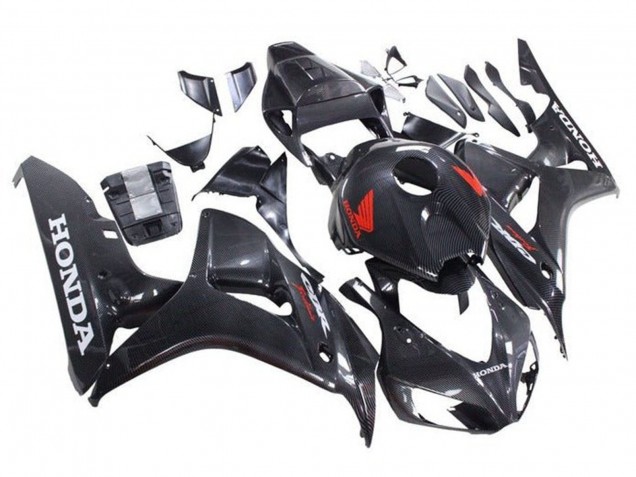 Comprar Carenados Moto Honda CBR1000RR 2006-2007 - Falso FibraCarbono Rojo Blanco