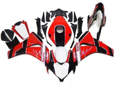 Comprar Carenados Moto Honda CBR1000RR 2008-2011 - Rojo Blanco Negro Brillante Raya