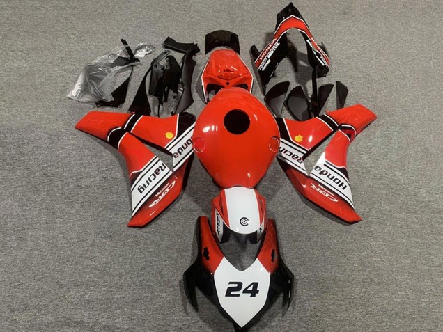 Comprar Carenados Moto Honda CBR1000RR 2008-2011 - Rojo Blanco Negro Brillante 24