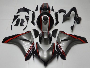 Comprar Carenados Moto Honda CBR1000RR 2008-2011 - Gris Rojo Negro Brillante Raya