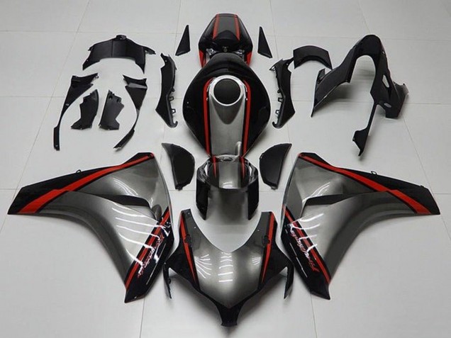 Comprar Carenados Moto Honda CBR1000RR 2008-2011 - Gris Rojo Negro Brillante Raya