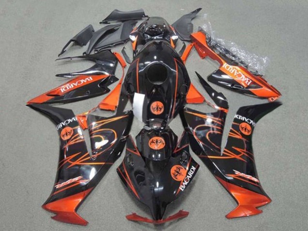 Comprar Carenados Moto Honda CBR1000RR 2012-2016 - Naranja Negro Brillante BACARDI