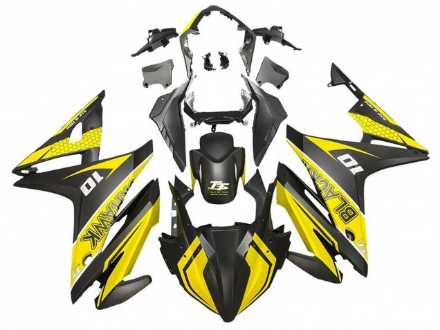 Comprar Carenados Moto Honda CBR500R 2016-2018 - Amarillo Negro Mate