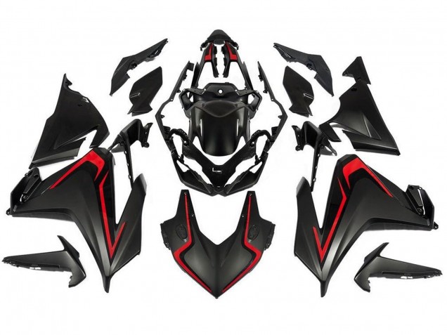 Comprar Carenados Moto Honda CBR500R 2019-2021 - Negro Mate Rojo